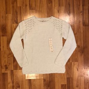 Woman’s St. John’s Bay Size Small Cream Sweater